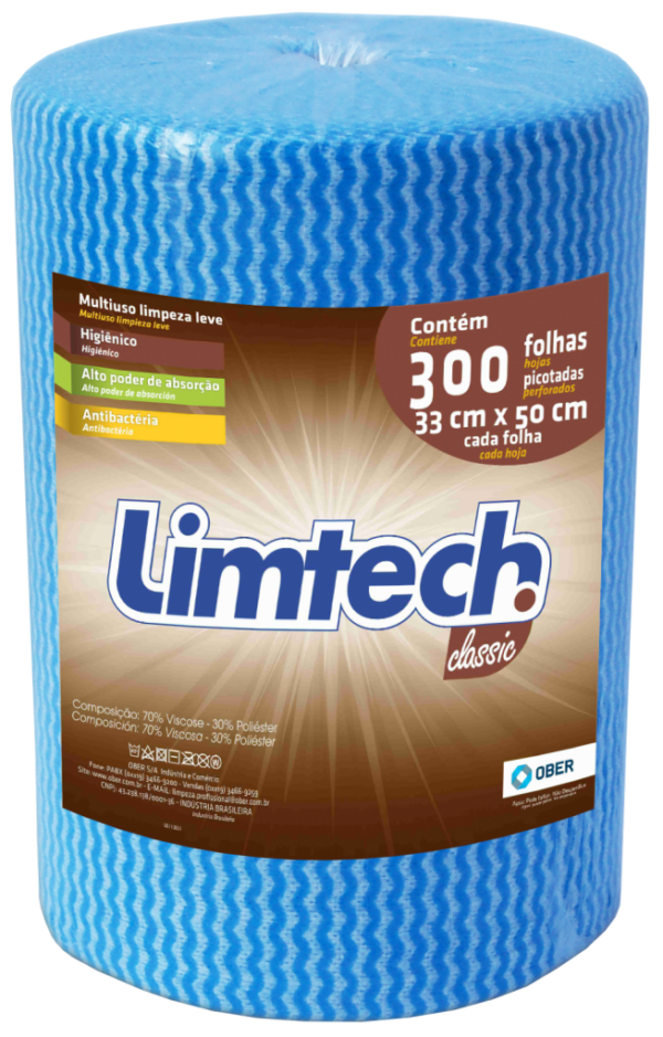 LIMTECH CLASSIC MULTIUSO 45GR CLÁSSICO AZUL RL 1X300